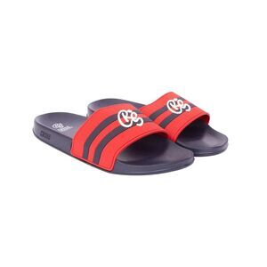 Crosshatch Mens Hamlax Sliders / Red